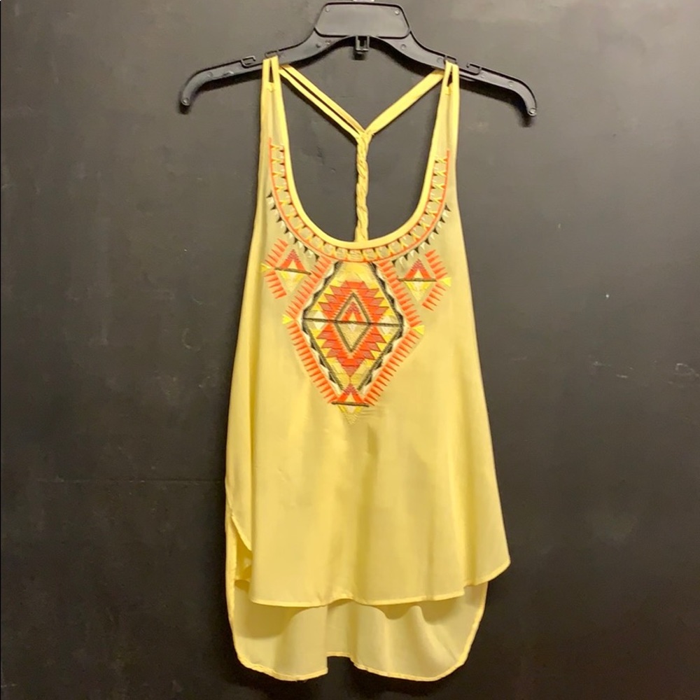 New Runway Embroidered Halter Top
